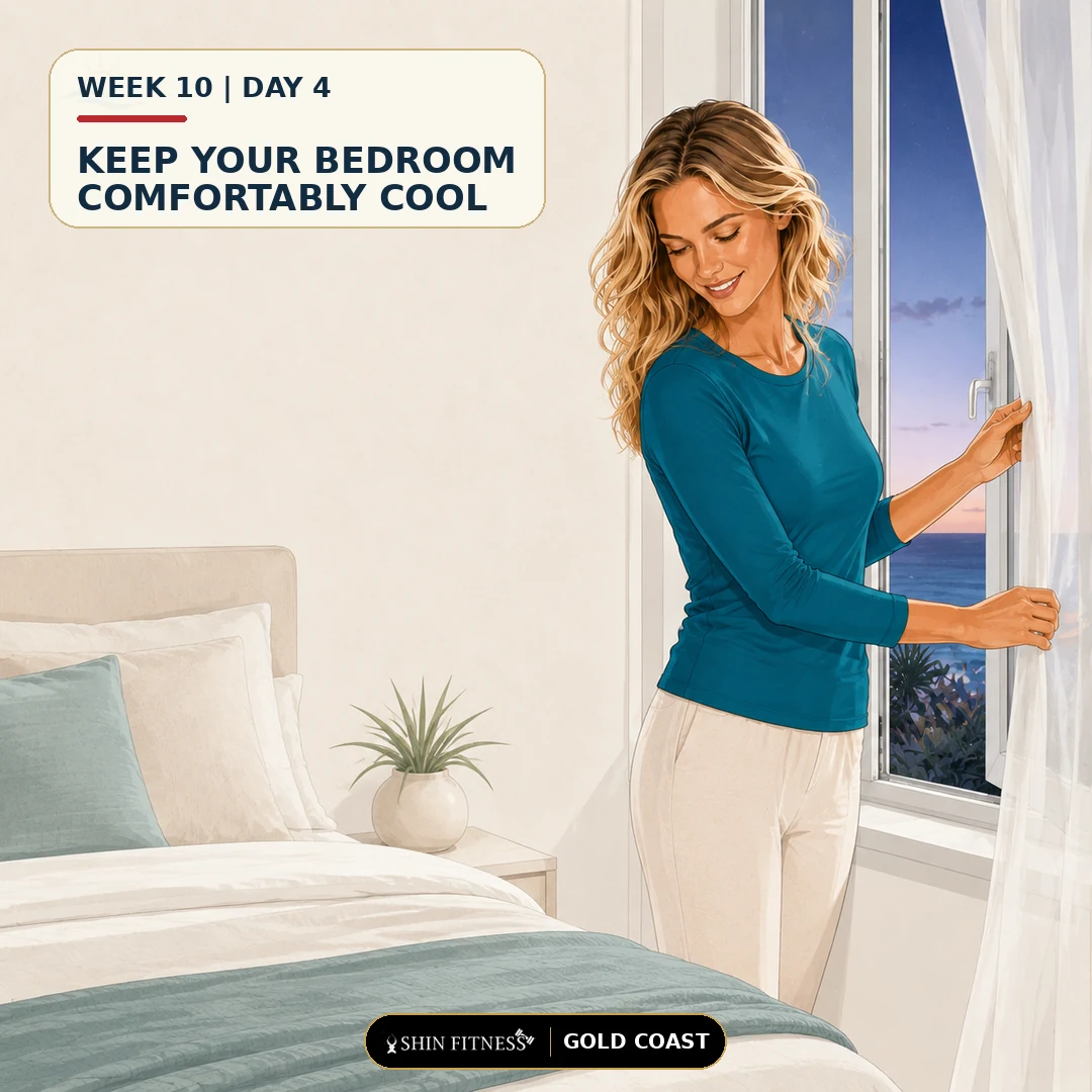 MAKE YOUR BEDROOM A LITTLE COOLER