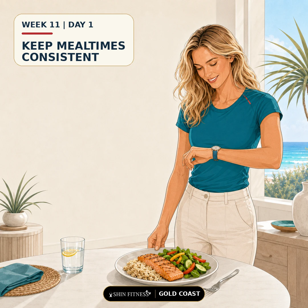 Keep One Mealtime Consistent
