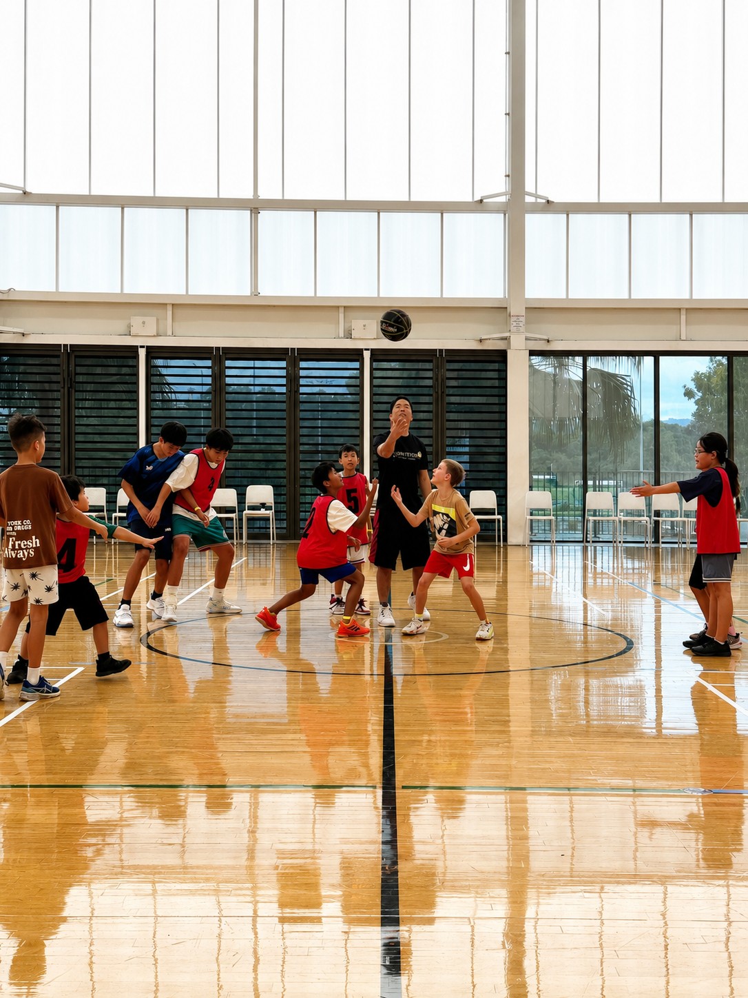 SHIN FITNESS バスケットボールトレーニングのイメージ