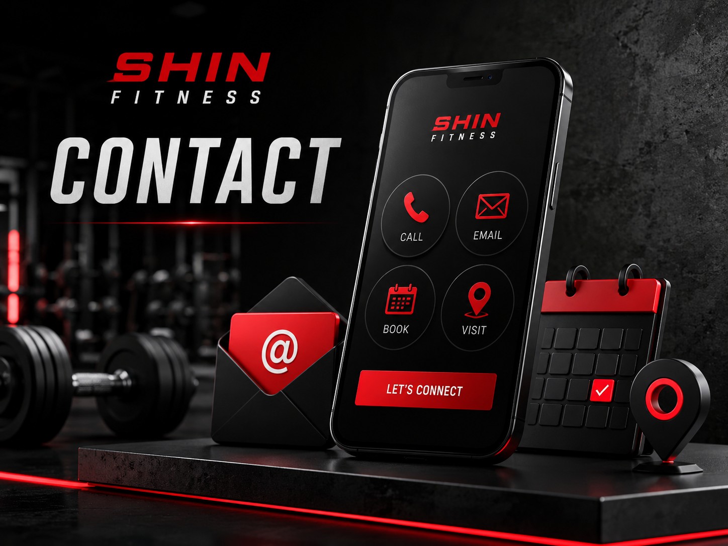 SHIN FITNESS お問い合わせのイメージ